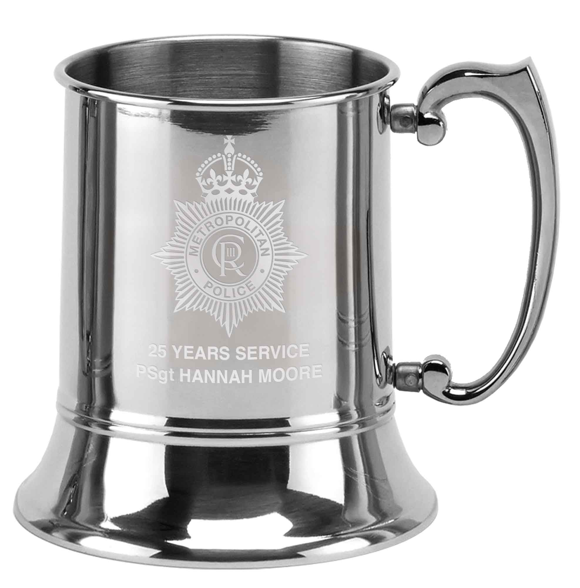 Vision 1 Pint Polished Tankard